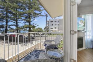 Balkón nebo terasa v ubytování Beachcomber Unit 2 7 Dingle Ave