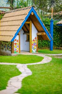 Um jardim em Pousada Tambayba