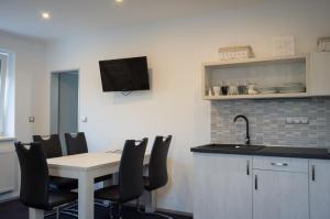 Eldhús eða eldhúskrókur á Villa Kiwi