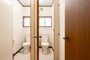 Koupelna v ubytování Chalet Strickland