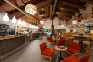 Restaurace v ubytování Lapland Hotels Sirkantähti