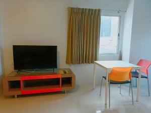 TV tai viihdekeskus majoituspaikassa Praso Residence