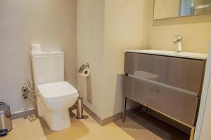 A bathroom at ATLAS OTELİ