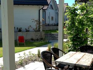 Zahrada ubytování Biale Domki Paula Rewal - Domki z klimatyzacja, w obiekcie Jacuzzi i darmowe Wifi!