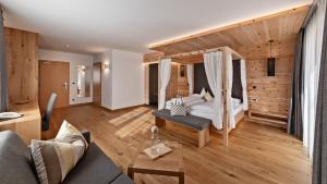 Χώρος καθιστικού στο Hotel Sun