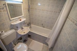Koupelna v ubytování Hotel Novi Zagreb