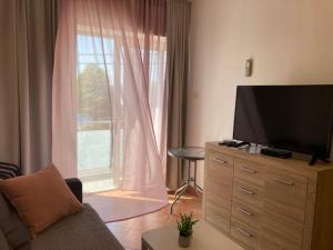 Телевизор и/или развлекательный центр в Apartments Ivančić