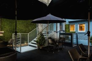 Balkón nebo terasa v ubytování Temple Bar Inn