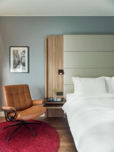 Voodi või voodid majutusasutuse Radisson Blu Airport Terminal Hotel toas