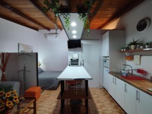 Kuchnia lub aneks kuchenny w obiekcie Apartamento 2, Chalet Manzano a 15" de Sevilla, a 30" del Aeropuerto de Sevilla