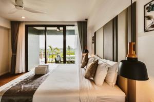 Ένα ή περισσότερα κρεβάτια σε δωμάτιο στο Monte Vista Chalet Khaoyai +111 φωτογραφίες
