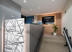 Lobbyn eller receptionsområdet på Home Art Apartments Soho