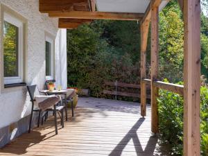 Balkón alebo terasa v ubytovaní Alpenresidenz Fieberbrunn