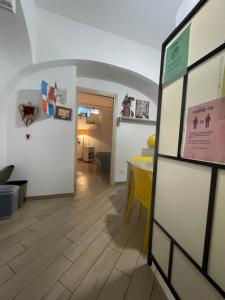 TV a/nebo společenská místnost v ubytování Casa Regina Margherita