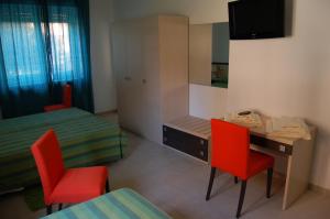 TV a/nebo společenská místnost v ubytování Solìa Bed & Breakfast