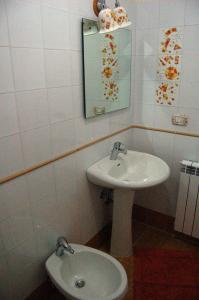 Koupelna v ubytování Solìa Bed & Breakfast