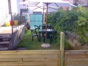 Zahrada ubytování Solìa Bed & Breakfast