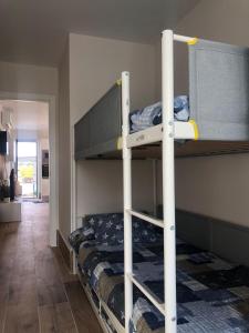 Palanda nebo palandy na pokoji v ubytování Villa Minerva + 37 fotografií
