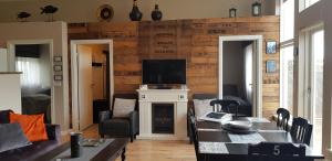 TV o dispositivi per l'intrattenimento presso Icelandic Cottages