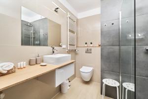 Kúpeľňa v ubytovaní Studio Księcia Witolda 32 by Noclegi Renters