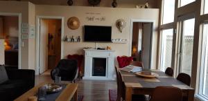 TV o dispositivi per l'intrattenimento presso Icelandic Cottages