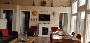 TV o dispositivi per l'intrattenimento presso Icelandic Cottages