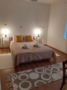 מיטה או מיטות בחדר ב-Apartments Dali