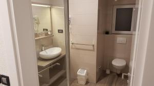 Koupelna v ubytování Premium Appartments Suha Punta