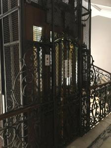 a metal fence with a metal beam on top of it at Residenza Vatican Suite in Rome