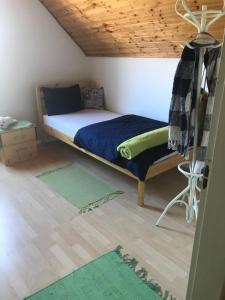 Postel nebo postele na pokoji v ubytování Natur Kán