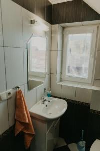 Phòng tắm tại Dovolenkové domy Pilarčík