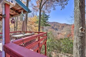 Naturlandskabet i nærheden af feriehuset