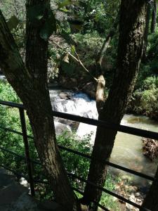 Paesaggio naturale nelle vicinanze del campeggio