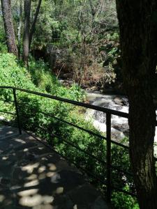 Paesaggio naturale nelle vicinanze del campeggio