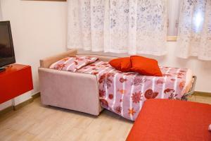 Postel nebo postele na pokoji v ubytování La Marea Monolocale sul mare