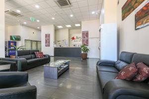 O zonă de relaxare la Argus Hotel Darwin