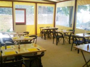 Restaurace v ubytování Le Logis Charmant