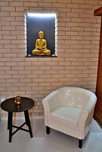 Istumisnurk majutusasutuses Hotel Drnholec