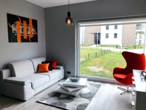 Posedenie v ubytovaní APARTAMENT ELEGANCE ORANGE w Nautica Resort