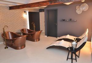 Istumisnurk majutusasutuses Hotel Drnholec