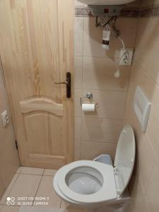 Kylpyhuone majoituspaikassa Jurmala`s Center Mini House