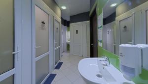Koupelna v ubytování DREAM Hostel Kyiv