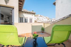 En balkon eller terrasse på Apartamentos Granata