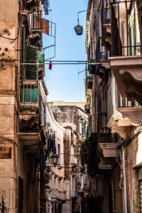 A general view of Taranto or a view of the city taken from a panziókat