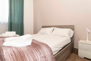 Posteľ alebo postele v izbe v ubytovaní Bright & Functional Flat Lingotto