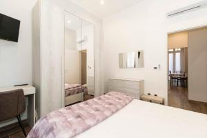 Posteľ alebo postele v izbe v ubytovaní Bright & Functional Flat Lingotto