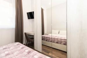 Posteľ alebo postele v izbe v ubytovaní Bright & Functional Flat Lingotto