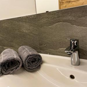 A bathroom at EMMA's Studio