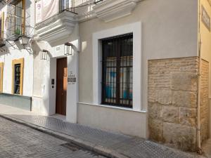 Muka bangunan atau pintu masuk Casa Señorial del Siglo XVIII