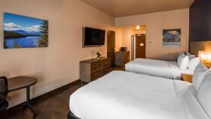 Letto o letti in una camera di The Forge Hotel BW Signature Collection